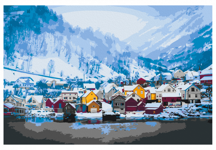 Desenho para pintar com números Norwegian Climate 131871 additionalImage 7