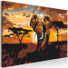 Desenho para pintar com números Elephant Trek - African Landscape at Sunset 149791 additionalThumb 5