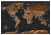 Placar de cortiça Brown World Map [Cork Map - Turkish Text] 105922 additionalThumb 2