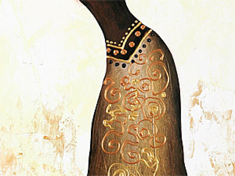 Pintura Dança das Africanas no ouro 49322 additionalImage 3