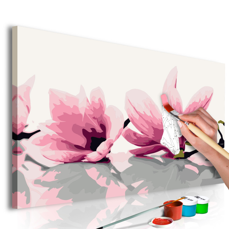 Desenho para pintar com números Magnolia (White Background) 107332 additionalImage 3