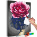 Desenho para pintar com números Flower Girl 127142 additionalThumb 3