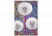 Desenho para pintar com números Down Flowers - Light Dandelions on a Decorative Colored Background 144142 additionalThumb 6