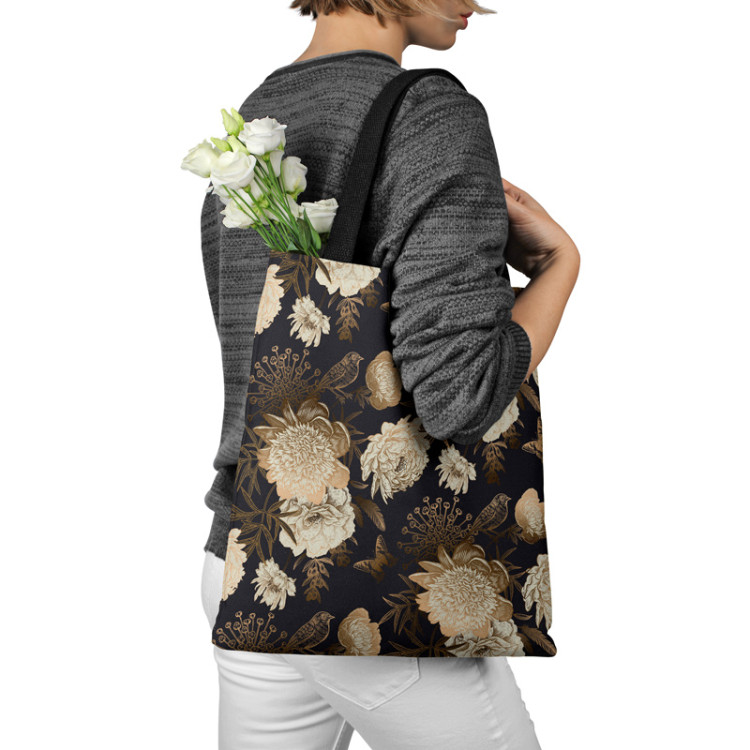 Saco Bouquet of the night - an elegant floral composition in shades of gold 149272 additionalImage 3