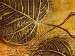 Quadro em tela Conexão com a Natureza (5 partes) - Abstração com casal dourado e árvore 47272 additionalThumb 4