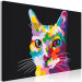 Desenho para pintar com números Colorful Cat - Domestic Pet in Motley Spots 150382 additionalThumb 4