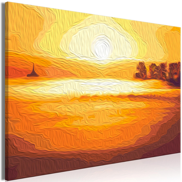 Desenho para pintar com números Honey Fog - Valley Illuminated With Gold at Sunrise 145213 additionalImage 3