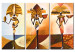 Quadro pintado Empregados de mesa egípcios 48913