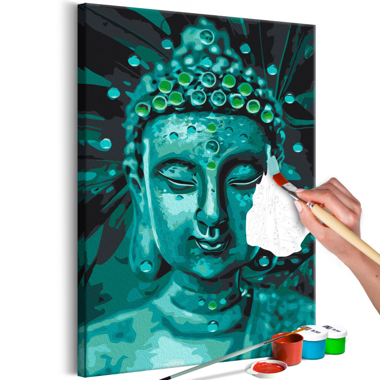 Desenho para pintar com números Emerald Buddha 135623 additionalImage 3