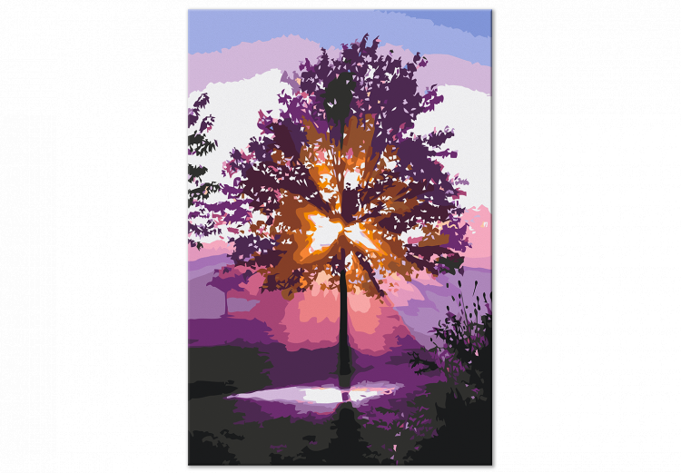 Desenho para pintar com números Magic Tree - Sun Rays and Bright Nature 144623 additionalImage 4