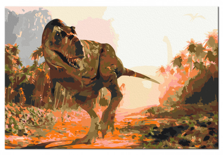 Desenho para pintar com números Dangerous Dinosaur 127433 additionalImage 6
