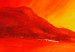 Quadro em tela Mar cor-de-laranja e um casal 49733 additionalThumb 3