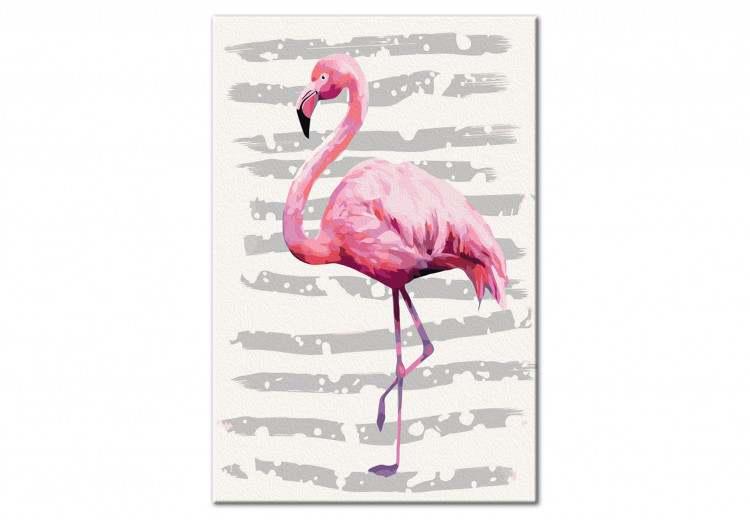 Desenho para pintar com números Beautiful Flamingo 107504 additionalImage 6