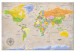 Placar decorativo Maps: Vintage Style [Cork Map - German Text] 105614 additionalThumb 2