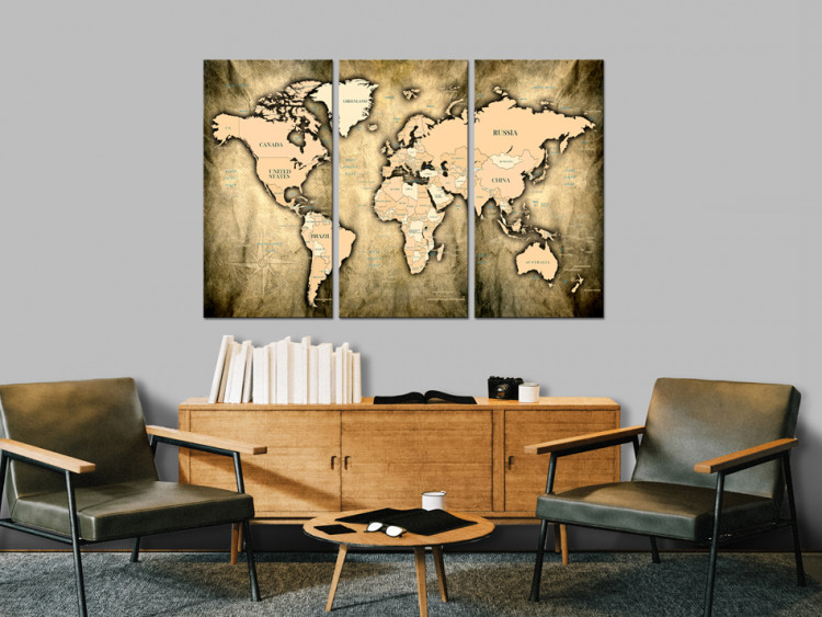 Placar decorativo The Sands of Time  [Cork Map] 92214 additionalImage 4