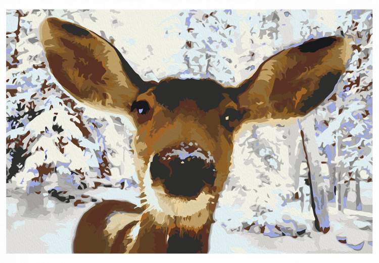 Desenho para pintar com números Friendly Deer 130834 additionalImage 6