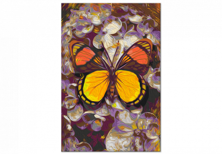Desenho para pintar com números Amber Dream - Butterfly with Yellow and Orange Wings 146544 additionalImage 3