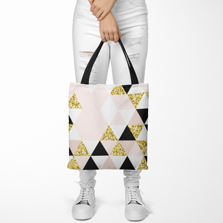 Saco Golden kaleidoscope - an abstract geometric glamour composition 147644 additionalImage 2