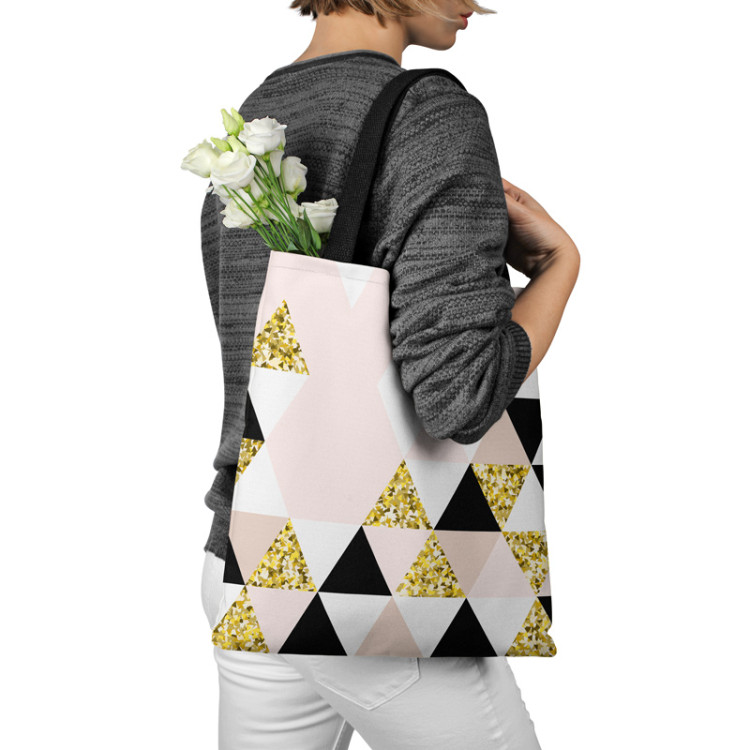 Saco Golden kaleidoscope - an abstract geometric glamour composition 147644 additionalImage 3