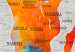Placar de cortiça Multicolored Travels [Cork Map] 92244 additionalThumb 6