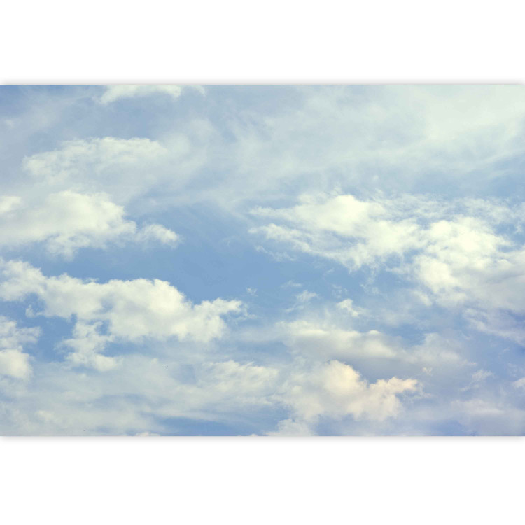 Fotomural Cabeça nas nuvens - paisagem de céu azul com nuvens brancas 59854 additionalImage 3