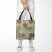 Saco Covered shrubs - multicoloured pattern with hexagonal composition 147584 additionalThumb 2