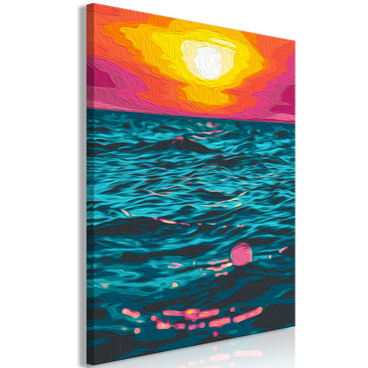 Desenho para pintar com números Royal Sea - Sunset in Turquoise Water 145215 additionalImage 6