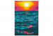 Desenho para pintar com números Royal Sea - Sunset in Turquoise Water 145215 additionalThumb 3