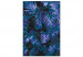 Desenho para pintar com números Inky Mystery - Multitude of Dark Navy Blue Leaves 146215 additionalThumb 4