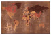 Placar de cortiça Mahogany World [Cork Map] 96035 additionalThumb 2