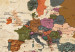 Placar de cortiça Maps: Brown Elegance [Cork Map] 96135 additionalThumb 6