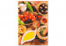 Desenho para pintar com números Italian Flavors - Vegetables and Spices on a Wooden Kitchen Counter 148875 additionalThumb 5