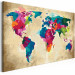 Desenho para pintar com números World Map (Colourful) 107485 additionalThumb 5