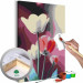 Desenho para pintar com números Colorful Tulips 138485