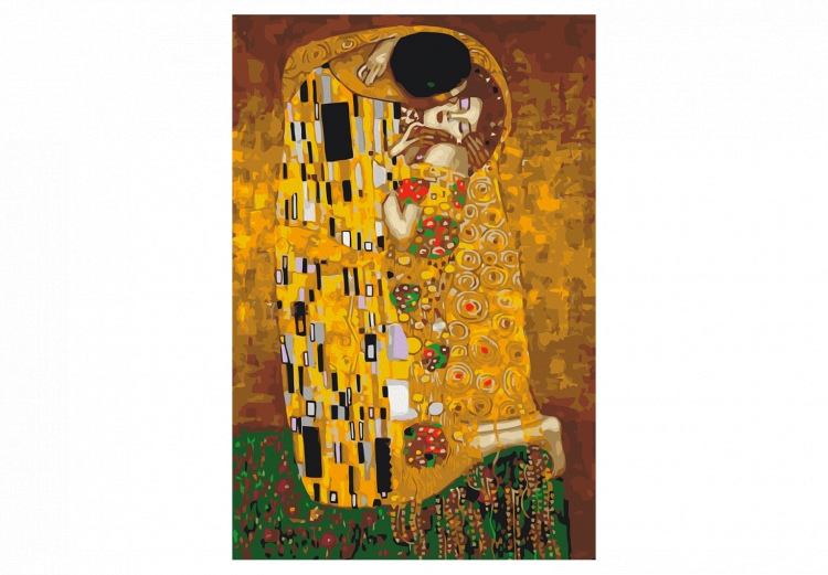 Desenho para pintar com números Klimt: The Kiss 127236 additionalImage 7