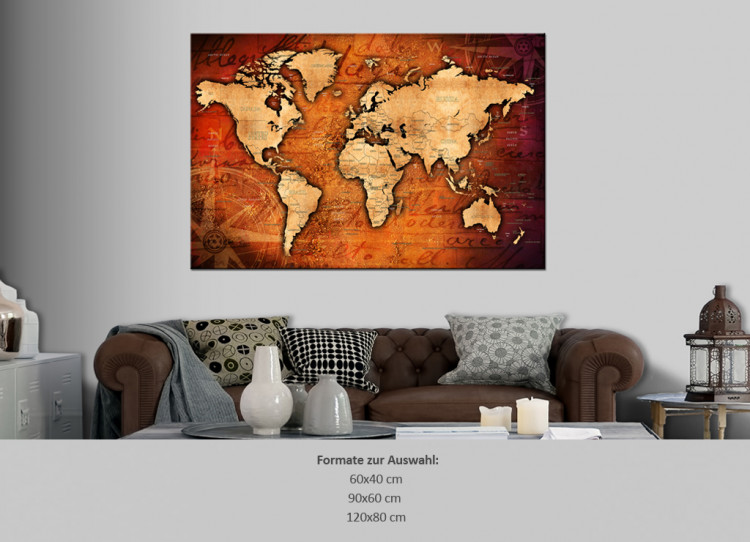 Placar de cortiça Amber World [Cork Map] 92136 additionalImage 7