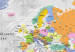 Placar de cortiça World Map: Wind Rose [Cork Map] 95956 additionalThumb 6