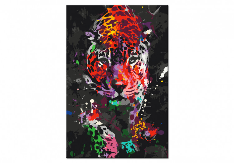 Desenho para pintar com números Spotted Leopard 127276 additionalImage 6