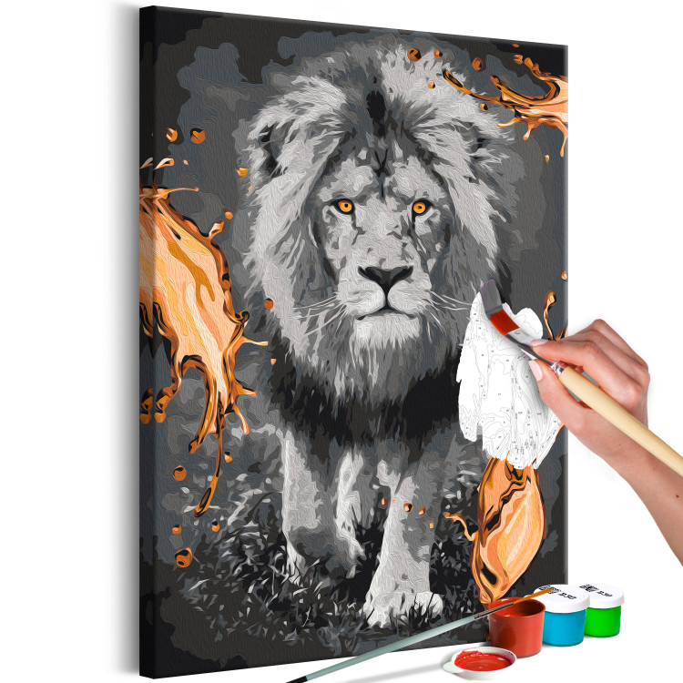Desenho para pintar com números Lion & Silk 142576 additionalImage 3