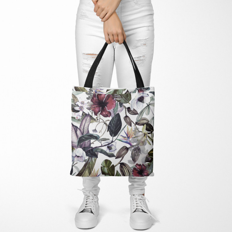 Saco Oriental plants - branches, leaves and flowers in watercolour style 147607 additionalImage 2