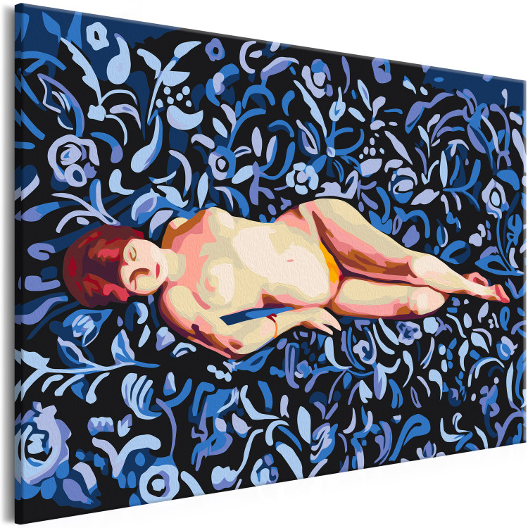 Desenho para pintar com números Nude on a Blue Background 134537 additionalImage 5
