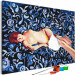 Desenho para pintar com números Nude on a Blue Background 134537 additionalThumb 3