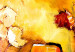 Quadro em tela Composição com Flores (3 peças) - Natureza-morta colorida e vasos 46747 additionalThumb 4