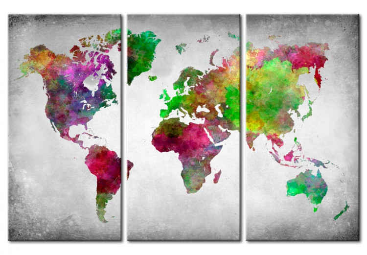 Placar decorativo Diversity of World [Cork Map] 92147 additionalImage 2