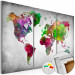 Placar decorativo Diversity of World [Cork Map] 92147