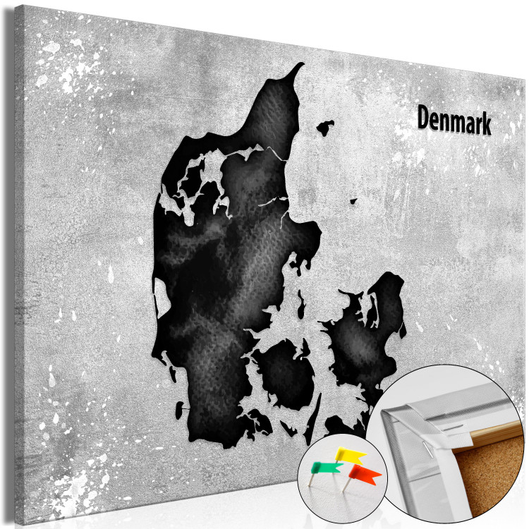 Placar decorativo Scandinavian Beauty [Cork Map] 135187