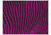 Mural de parede Zebra pattern (roxo) 61008 additionalThumb 1