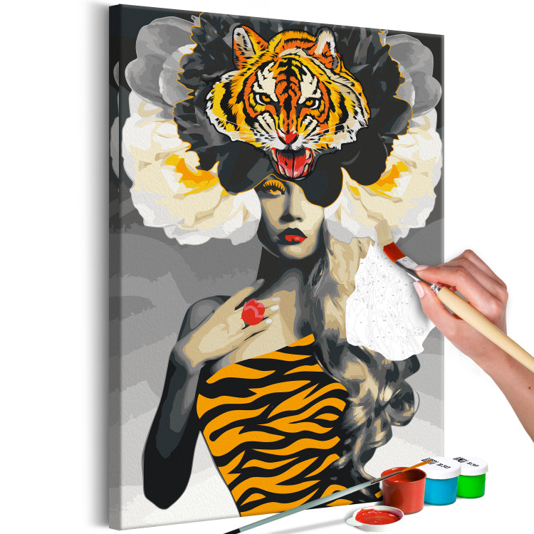 Desenho para pintar com números Eye of the Tiger 127438 additionalImage 3