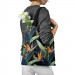Saco Floral composition - motife in white and blue shades 147458 additionalThumb 3