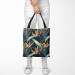 Saco Floral composition - motife in white and blue shades 147458 additionalThumb 2